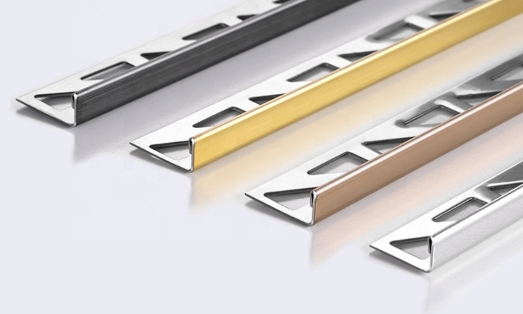 stainless steel square edge tile trim
